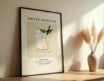 White Russian Poster - Görsel 3