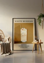 White Russian Poster - Görsel 3