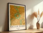 William Morris Kennet Pattern Poster - Görsel 5