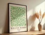 William Morris Willow Pattern Poster - Görsel 5
