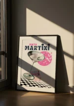 Dirty Martini Cocktail Poster - Görsel 2
