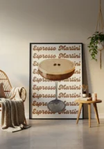 Espresso Martini Cocktail Poster - Görsel 3