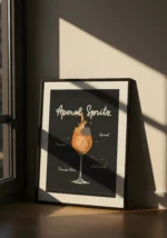 Aperol Spritz Cocktail Poster - Görsel 2