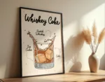 Whiskey Coke Cocktail Poster - Görsel 5
