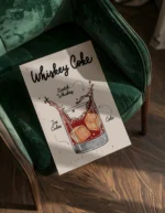 Whiskey Coke Cocktail Poster - Görsel 4