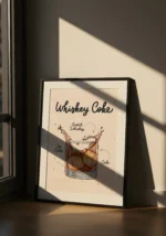 Whiskey Coke Cocktail Poster - Görsel 3