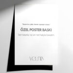 Özel Poster Baskı | Kendi Tasarımını Yükle