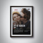 Kişiye Özel Loveflix Çerçeveli Poster – Sevgililer Günü Özel Tasarım