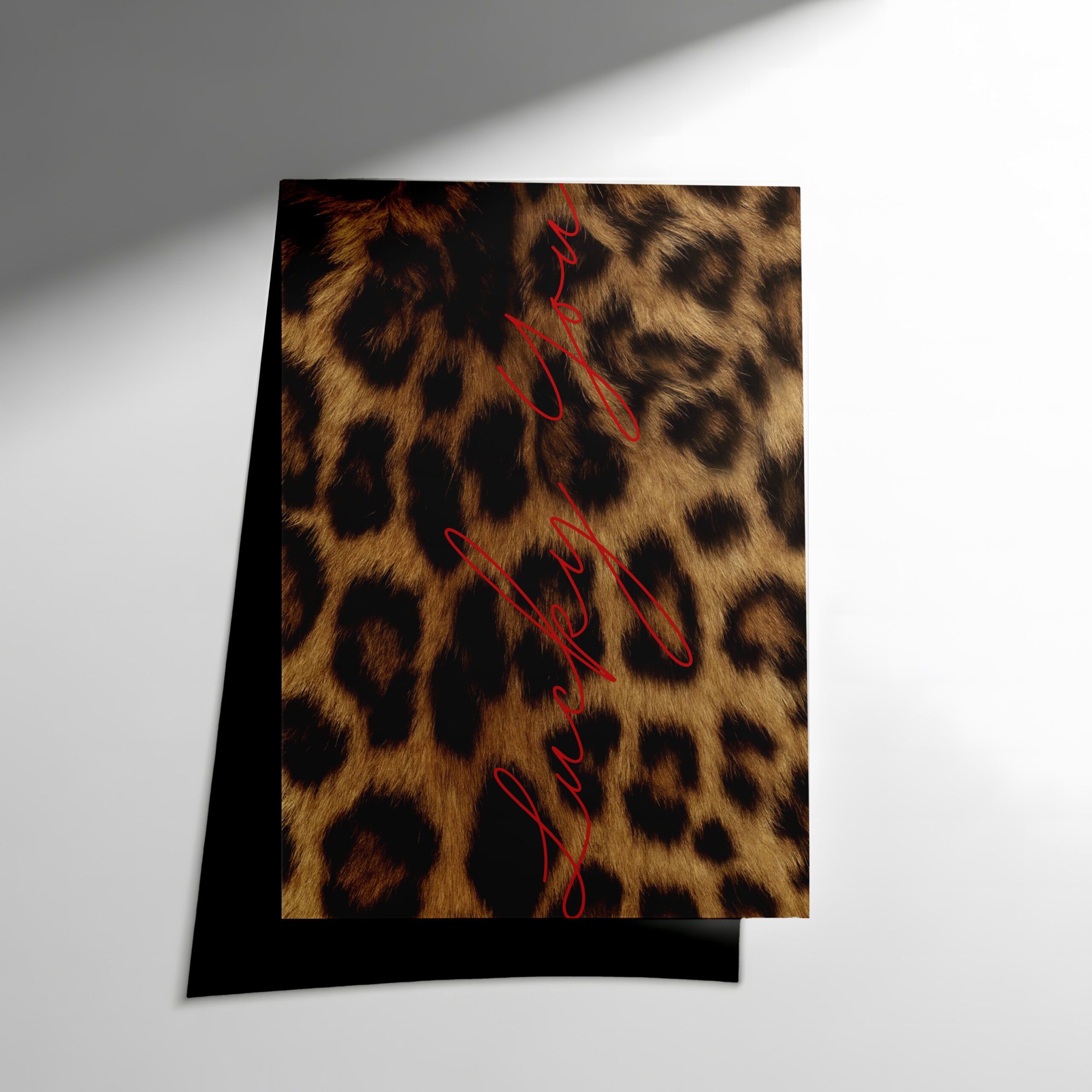 27 Klasik Leopar Deseni Duvar Posteri - Görsel 1
