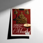 Espresso Martini Retro Poster