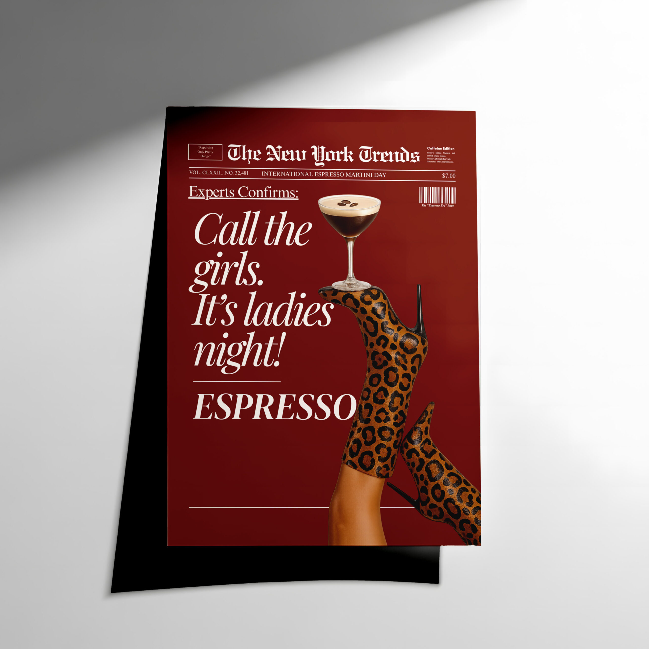 51 Call The Girls Espresso Poster - Görsel 1